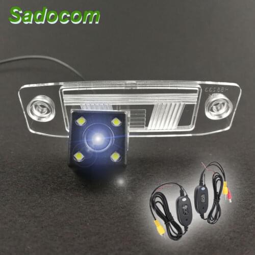 Car CCD 4LEDS Vehicle Backup 140 degrees Rear View Reversing Camera For Hyundai Elantra Accent Tucson Veracruz Sonata Terracan