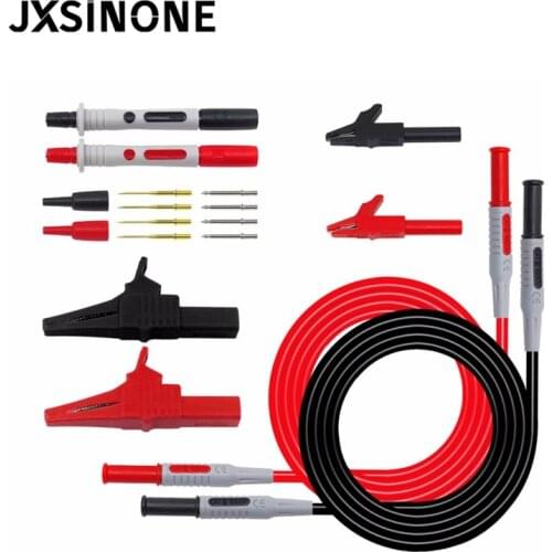 Cleqee P1600A Test Lead kit Automotive Test Leads for multimeter Universal Multimeter test probe Alligator clip