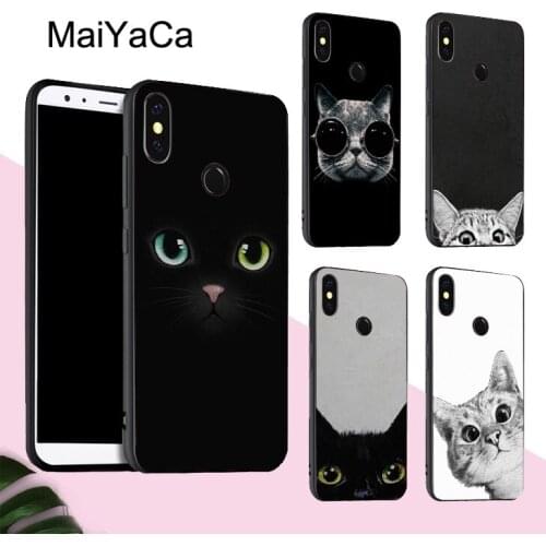 MaiYaCa sneaky Cat Case For POCO X3 F2 Pro Case For Redmi Note 8 Pro 8T 7 9 9S 9A 9C For Mi Note 10 Lite A3