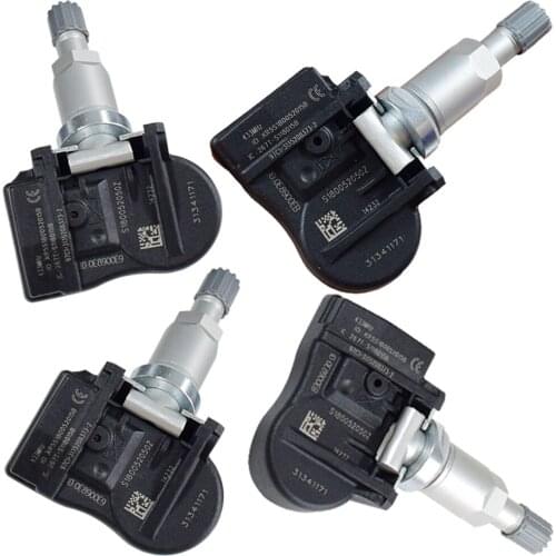 4Pcs Tire Pressure Monitoring Sensor 31341171 313418930 TPMS Sensor For Volvo C30 C70 S40 S60 S70 S80 V40 V50 V60 V70 XC60 XC70