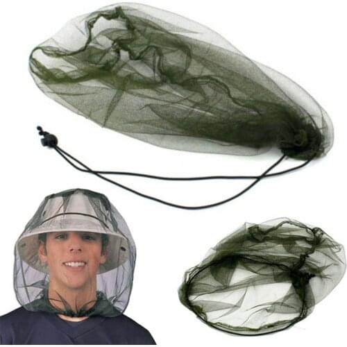 Long Mosquito Net Hats Sun Protector Hat Head Net Hat with Hidden Mesh Protection Bugs Bees for Hiking Fishing Dropshipping