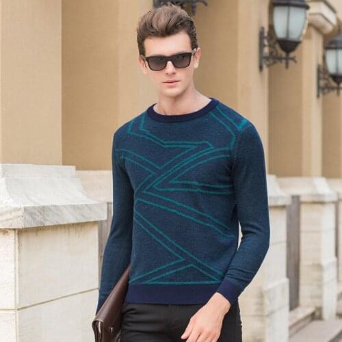 Cashmere sweater men pullover autumn winter clothes pull homme man sweaters
