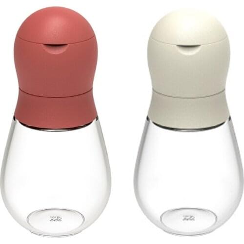 Seasoning Grinder Solid Manual Glass Bowling Shape for Pepper Coffee Beans