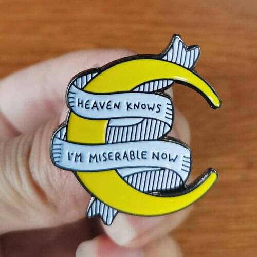 The Smiths lapel pin