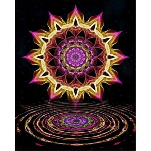 Newest Fantasy Flowers 5D DIY Diamond Painting Kits Full Drill Rhinestone Embroidery Cross Stitch Home Decor Craft