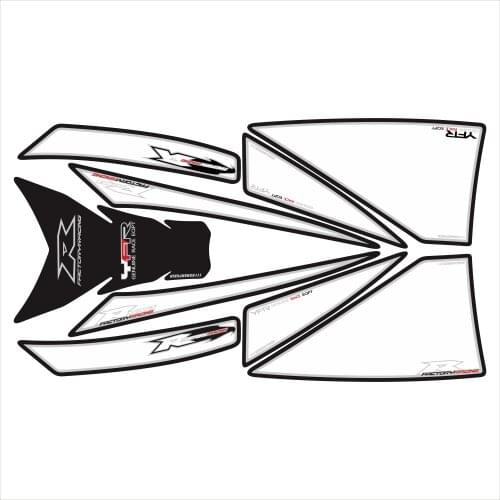 Front Fairing Motor Number Board 3D Gel Protector for YAMAHA YZF R1 2009