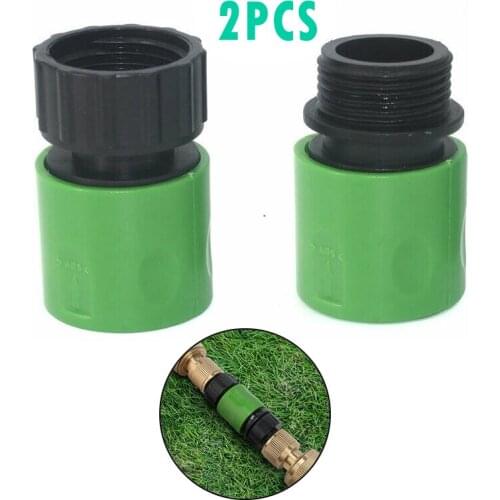 2pcs/Set Female And Male Quick Connectors 3/4 Inch Internal And External Thread Water Hose Female And Male Quick Connector Sets