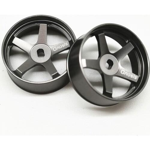 2Pcs/lot Metal 22mm Titanium Wheel Hub for Mini RC Drift Car MINI-Q MINI-D MINI-Z DRZ Wltoys K989 K969 Upgrade Parts