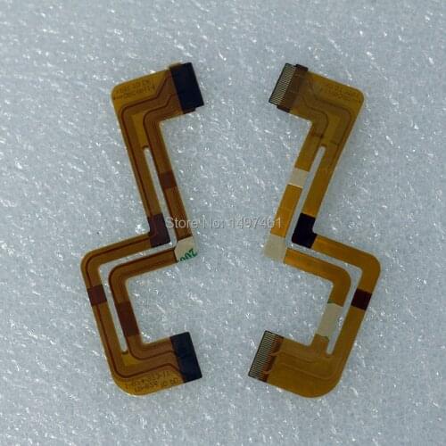 2PCS LCD hinge rotate shaft Flex Cable for Sony DCR-SR35E SR36E SR45E SR46E SR55E SR65E SR75 SR85E Video camera