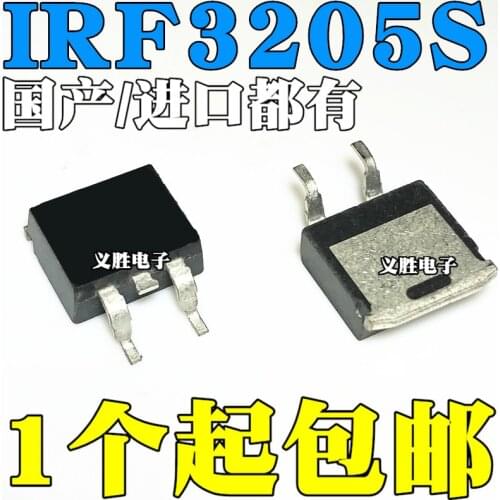 5 pçs/lote/IRF3205S IRF3205STRLPBF PARA-263 F3205S Em Estoque