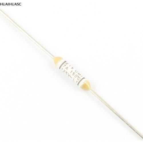 5pcs ELCUT UMI Microtemp Thermal Link Fuse Axial 215 Cutoff 150 Degree 125V 7A