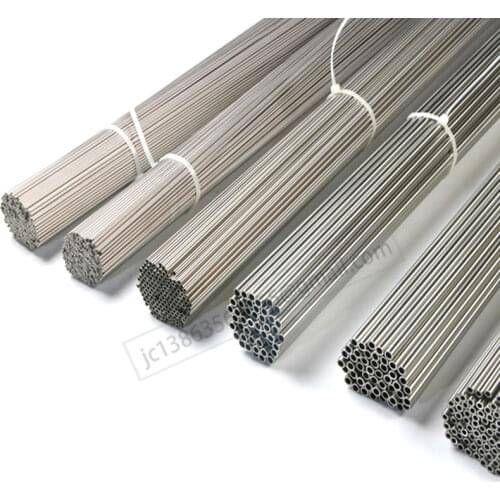 Titanium Tube Alloy Pipe Ti Seamless Pipes High-strength gr5 Tubes OD 4mm 5mm 6mm 8mm 10mm Small Thin Length 20cm 9mm 16mm