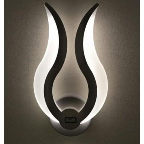 Acrylic LED Wall Lamps 220V Modern Simple Bedroom Bedside Light Indoor Kitchen Dining Room Corridor Wall Lighting luz de pared