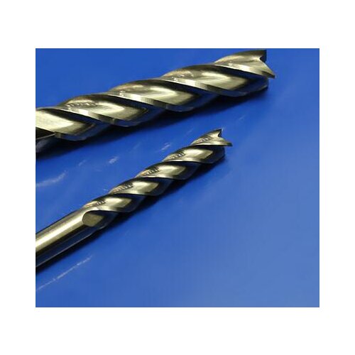 2pcs 6x42mm 4 Flute end milling cutter for MDF,Solid Wood,PVC, 6*42mm CNC carbide end mill,woodworking 4 flute spiral endmills