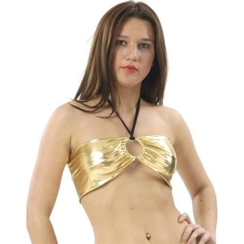 Terry Pau TP091243 Shiny Lame Bustier