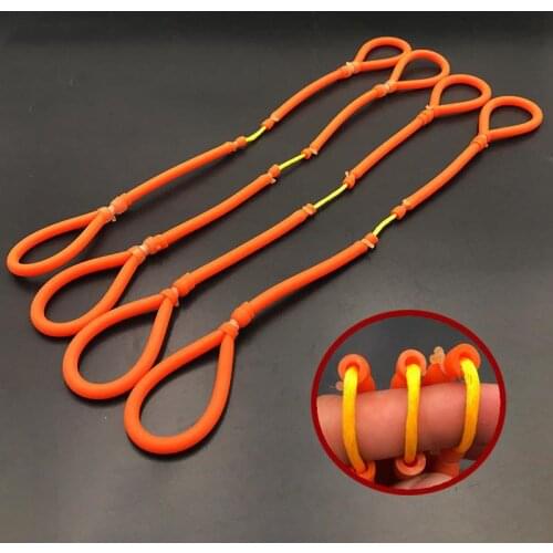 Powerful 3060 Fishing Rubber Band Dragging Rubber Band Strong Fish Slingshot Natural Rubber Used For Fish Dart Hunting Fishing