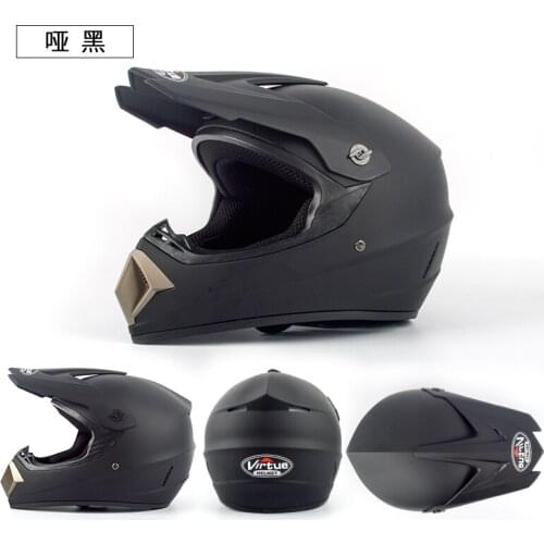 VIRTUE off-road helmet motorcycle helmet locomotive racing helmet full cover four season helmet + goggles