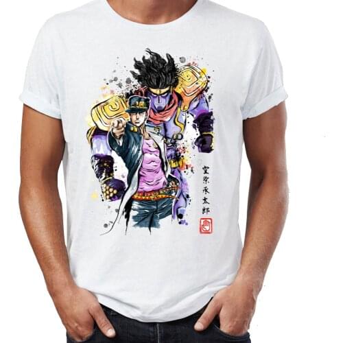 Mens T Shirt Jojos Bizarre Adventure Jojo Manga Anime Awesome Artwork Printed Tee