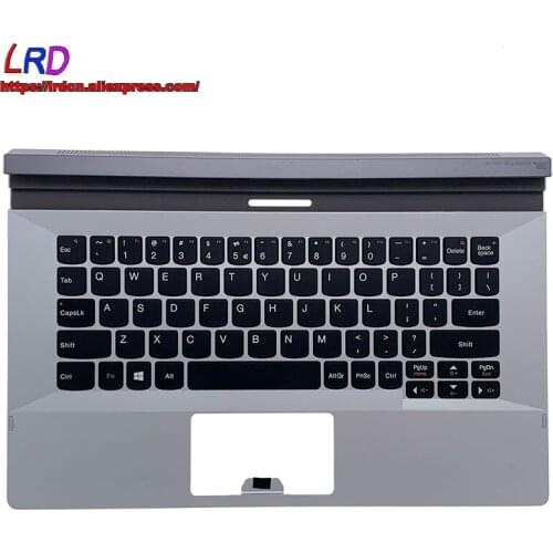 New Original C Cover Upper Case Palmrest with US English Base Docking Keyboard for Lenovo Miix2 11 Tablet Laptop 90205294