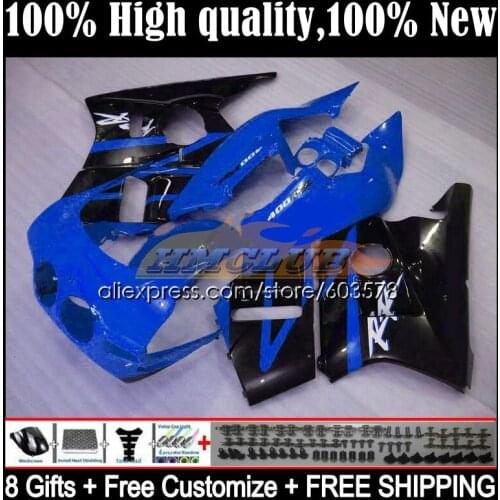 CBR400RR For HONDA NC23 CBR400 RR 1988 1989 1990 1991 1992 1993 32CL.129 CBR 400RR 400 RR 88 89 90 91 92 93 Fairing Glossy blue