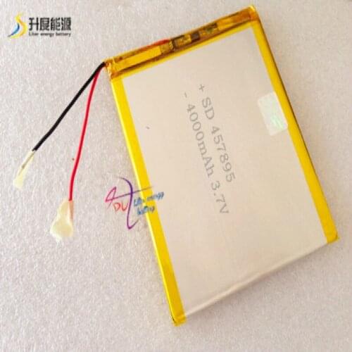 SD Factory directly selling 457895 3.7v tablet battery 4000mah lipo battery