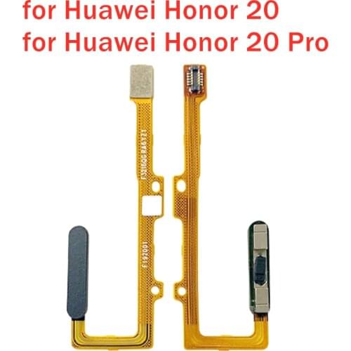 For Huawei Honor 20/ for Honor 20 Pro Fingerprint Sensor Scanner Connector Home Button Key Touch ID Flex Cable Repair Spare Part