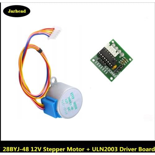 Smart Electronics 28BYJ-48 12V 4 Phase DC Gear Stepper Motor + ULN2003 Driver Board for arduino DIY Kit