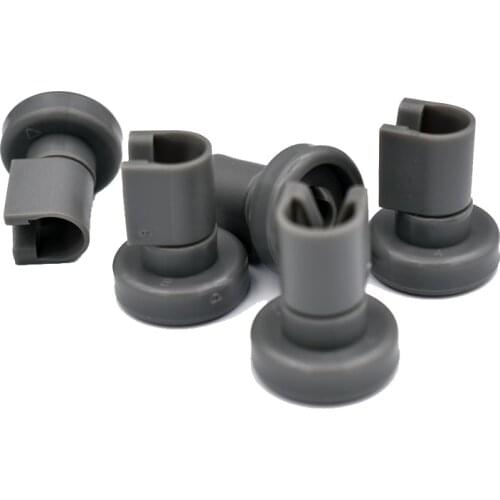 5 x Universal Dishwasher Upper Wheels Baskets Content Suitable For Aeg Favorit, Privileg, Zanussi Dishwasher Spare Parts