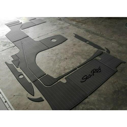 2008 searay 330 Cockpit Swimming platform Pads 1/4" 6mm EVA Teak Decking