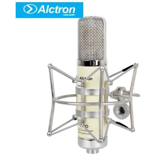 Alctron T190 high performance tube condenser recording Microphone sets with shock mount and power supply