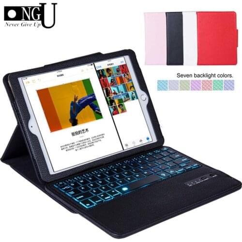 Keyboard Case for Apple iPad Air 10.5 2019 Air 3 Leather Cover for iPad Pro 10.5 2017 A1701 A2152 Bluetooth Keyboard Case Cover