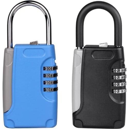 Metal Mechanical Key Storage Box Box Metal Hook Type Password Key Box Key Safe