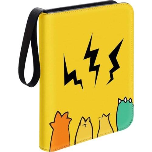 NEW Kan Houden 400Pcs Kaarten Houder Album Pokemon Kaarten Doos Draagbare Opslag Case Met Collectible Speelgoed Geschenken