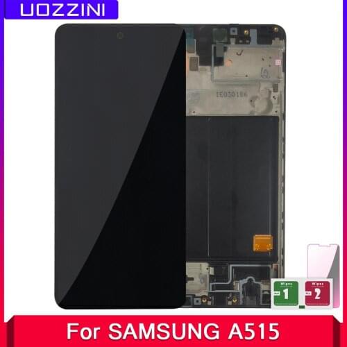 New AMOLED LCD Screen For Samsung Galaxy A51 A515 A515F SM-A515F/DS A515F/DS Touch Display Digitizer Assembly Tested Well