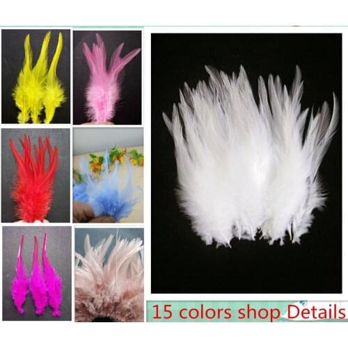 Wholesale! Sell 200pcs/lot beautiful 4-6inch/10-15cm pheasant feather Natural color and Dyed feathers more color choice