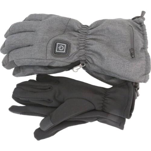Electric Heating Snowmobile Snowboard Ski Gloves Snow Mittens Windproof Waterproof Men Women Snowboarding Skiing Gloves