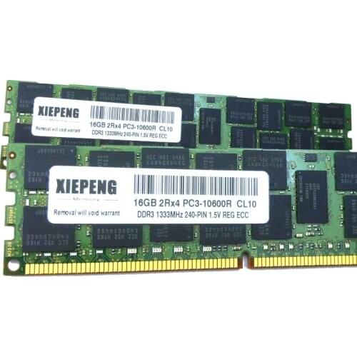 Server 16GB DDR3 1333MHz RAM 8GB 2Rx8 PC3-10600 4GB REG ECC for HP ProLiant BL465c G7 SL170s G6 SL390s G7 SL165s G7 Registered