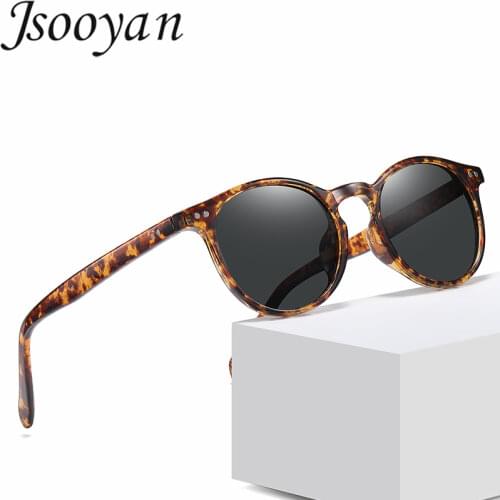 Vintage Round Sunglasses For Women Classic Retro Sun Glasses Polarized Men 2021 Fashionable Drivers Eyewear Female Sunglass Male