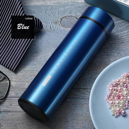 500ML Thermos Vacuum Flasks Temperature Display 304Stainless Steel My Hot Water Bottle Travel Coffee Mug Tea Milk Mug Thermo cup