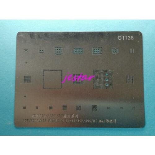 1pcs BGA Stencil Direct Heating Reballing Stencil for OPPO R9P SP MSM8976 MSM8956 FOR xiaomi VIVO X6 X7 X9P X9S MAX series