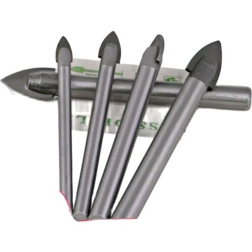 Triangular Alloy Tile Ceramic Glass Drill Triangular Tile Drill Hole Bit Drilling Triangle Bit 3-4-6-8-10-12-16mm