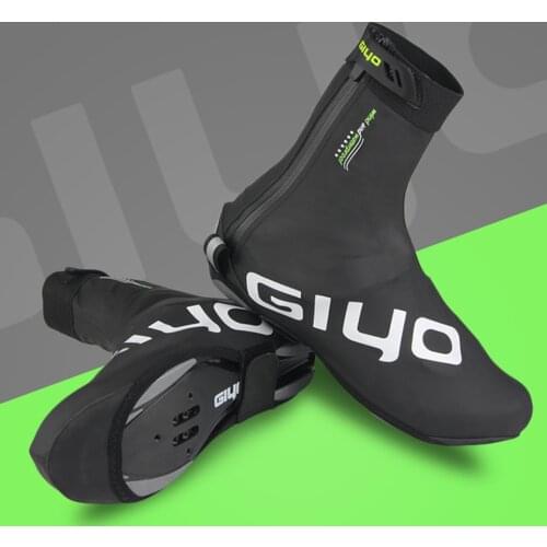 Cycling Overshoes Waterproof Shoes Covers Winter Fleece Warm Reflective for Bike Lock Shoe Bike Shoe Cover Protector