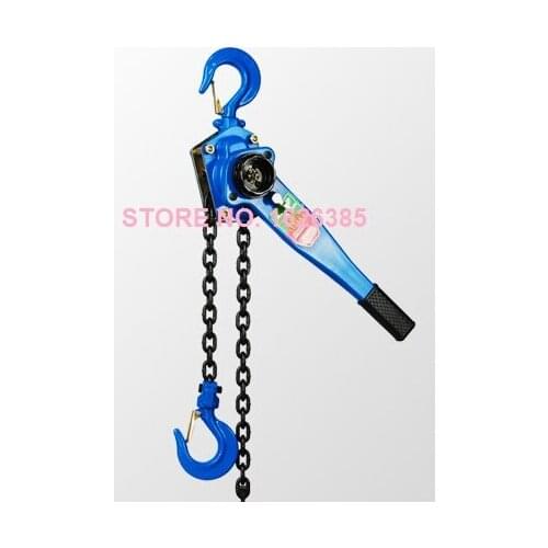 1.5T--2T 3M Heavy duty lifting lever chain hoist, CE certificate, hand manual lever block crane lifting sling material
