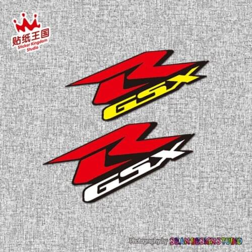 1 Pair For GSX-RR GSX-R GSXR600 750 1000 Motorcycle Motor bike Decal Waterproof Sticker 24