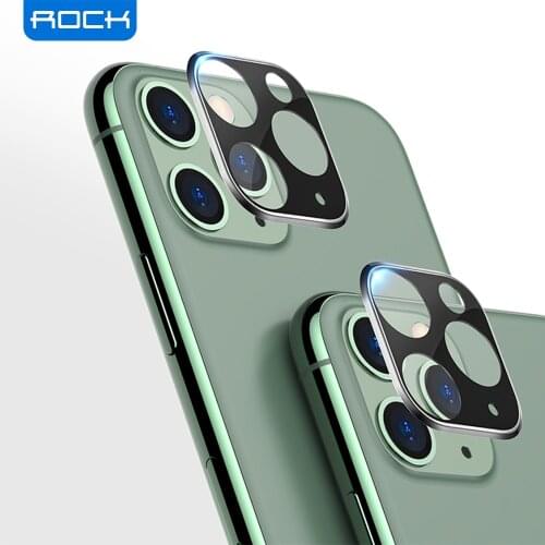 ROCK 2pcs/lot Camera Len Screen Protector for iPhone 11 Pro Max 3D Tempered Glass Len Protective Film for iPhone 11 Pro Glass