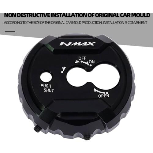 For Yamaha NMAX125 NMAX150 NMAX155 2015-2019 Motorcycle Modification Accessories Electric Door Lock Decorative Cover