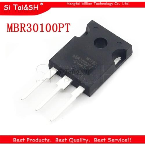 5PCS MBR30100PT TO-247 MBR30100 TO-3P 30100PT 30A 100V Schottky diode