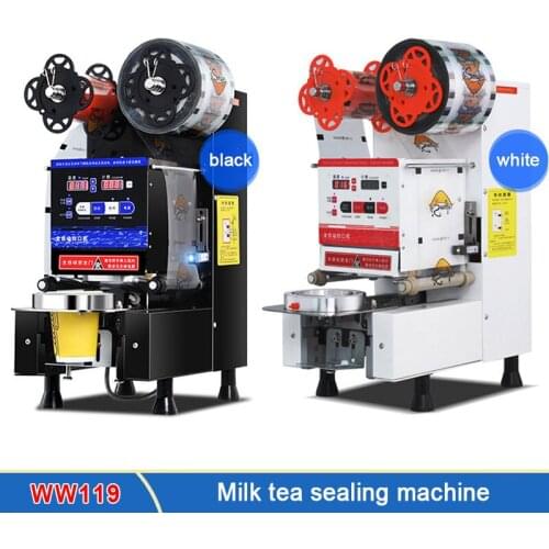 Electric Eye Induction Soymilk Cup Sealing Machine Intelligent Automatic Hand Automatic Dual-mode Film Sealing Machine 110V/220V