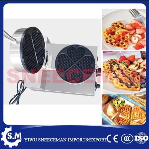 Electric egg waffle making furnace machine waffle on a stick machine