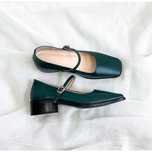 KUCLUT Leather Pumps